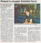 Pictura la receptia Hotelului Dacia